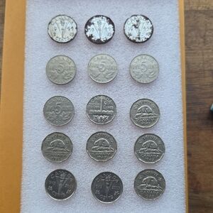Canadian Nickel Coin Collection